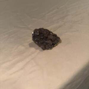 Psilomelane Metallic Black Botryoidal Merlinite Mineral Specimen from Morocco